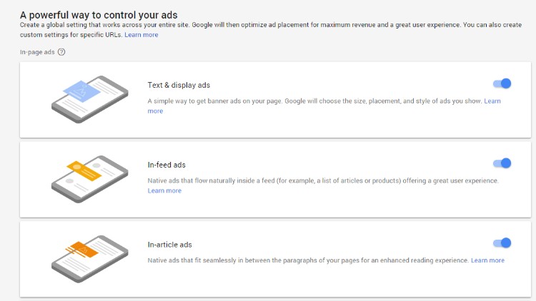 Google Adsense Formats