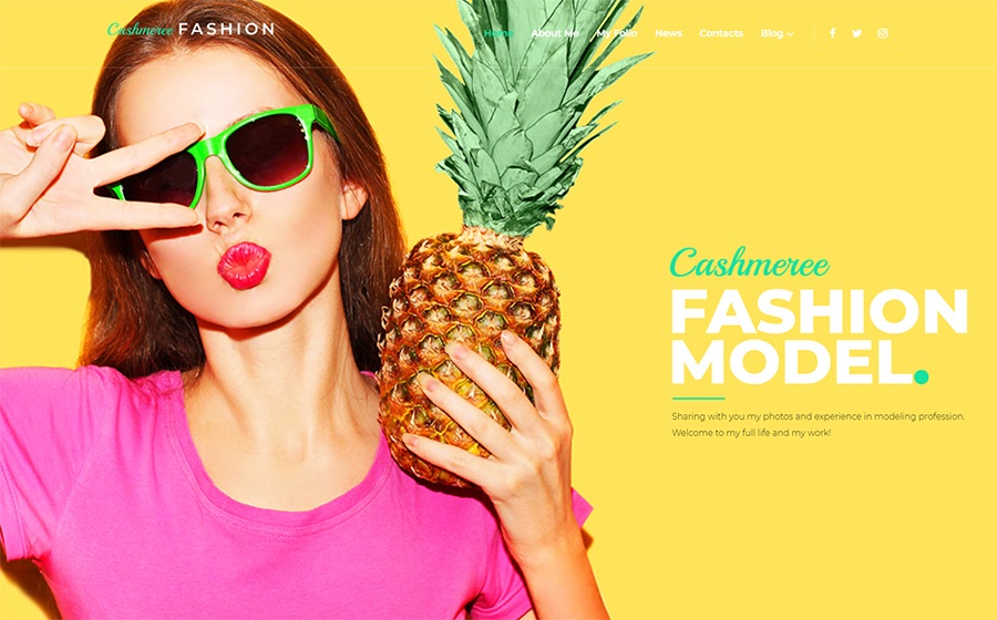 Cashmeree Fashion WordPress Theme