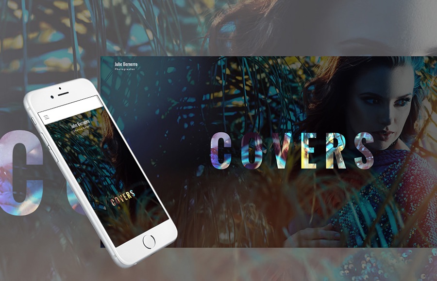 Julie Bernerro Photographer Portfolio Responsive WordPress Theme