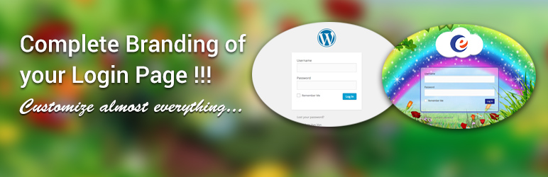 Erident Custom Login and Dashboard WordPress Plugin