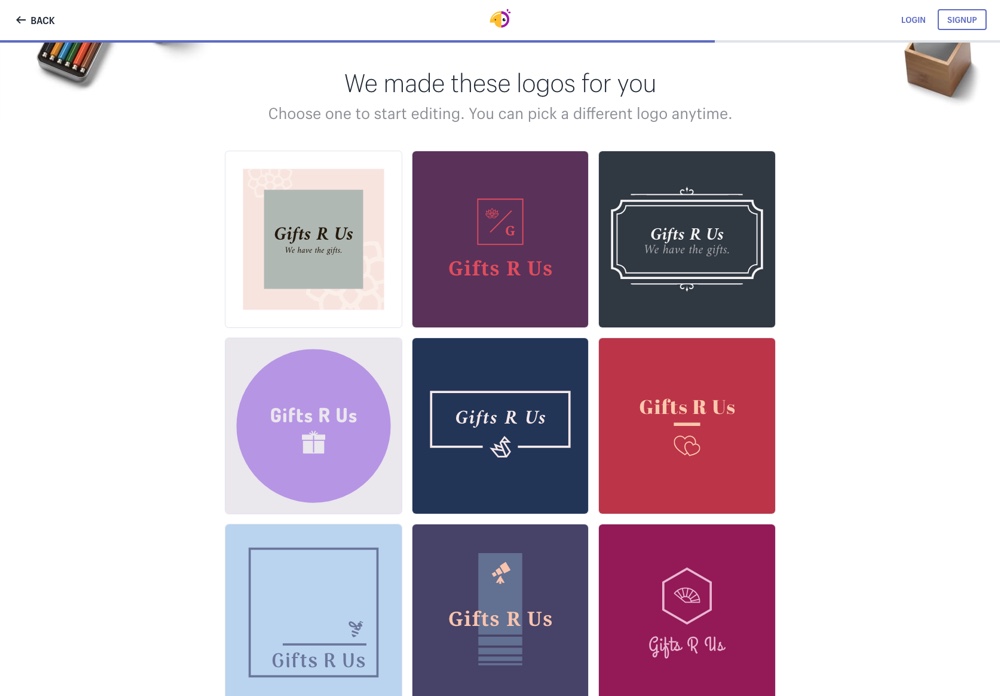 Hatchful Logo Examples