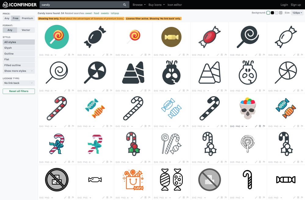 IconFinder Free Icons