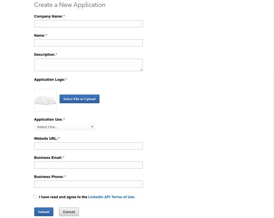 LinkedIn Application