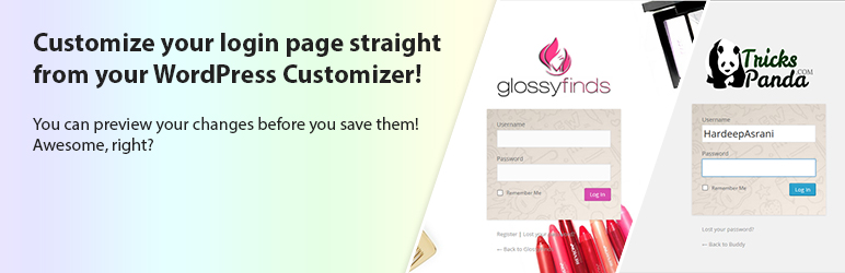 Custom Login Page Customizer WordPress Plugin
