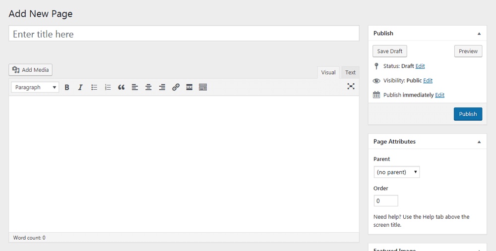 The Classic WordPress Editor