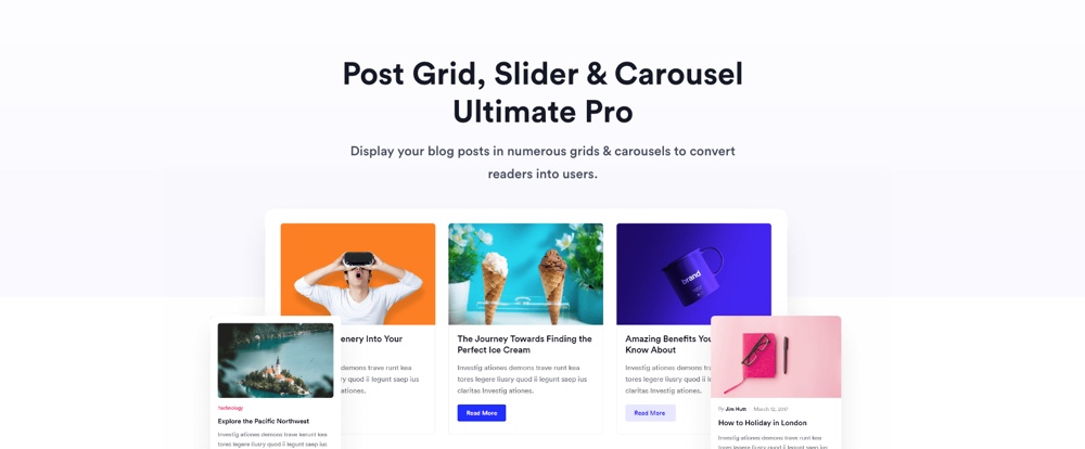 Post Grid WordPress plugin
