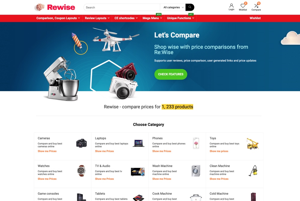 REHub Price Comparison Theme