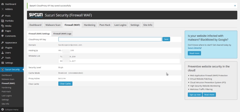 Sucuri Firewall