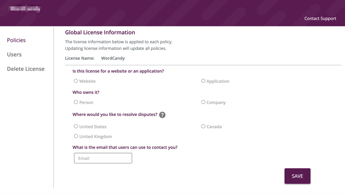 Termageddon’s Policy Questions