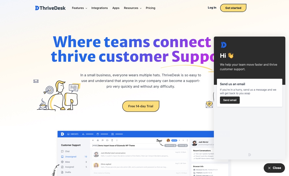 ThriveDesk Live Chat