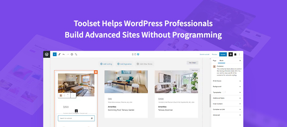 Toolset Banner