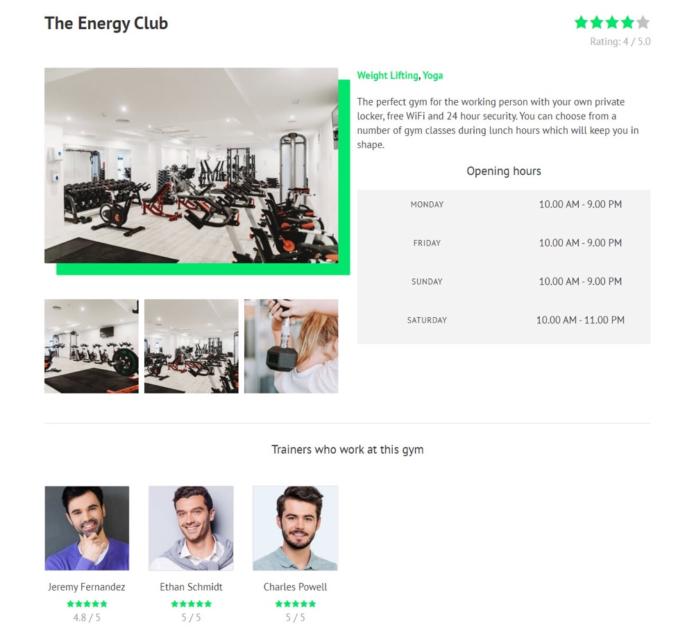 Toolset Gym Example