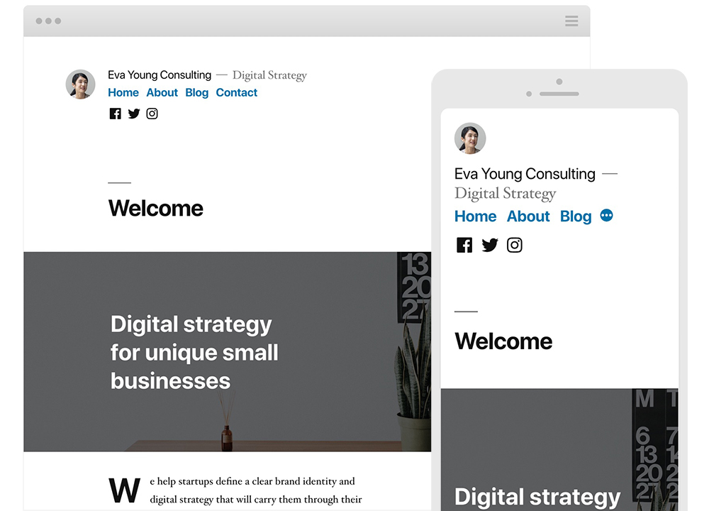 Twenty Nineteen WordPress Theme