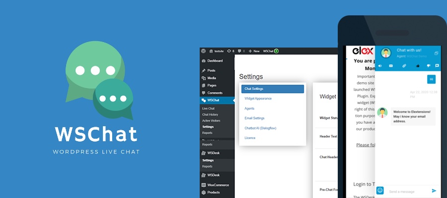 WSChat ELEX WordPress Live Chat Plugin