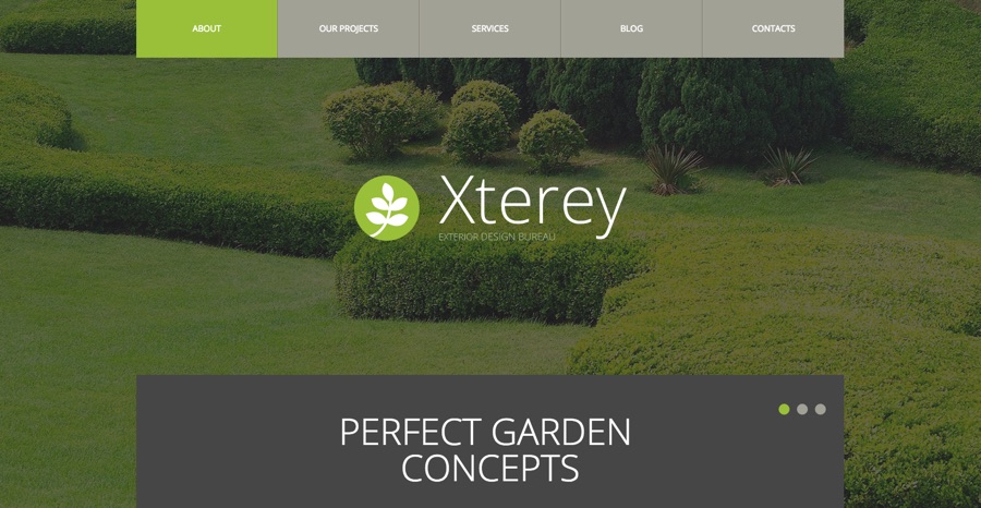 Exterior Design Bureau WordPress Theme