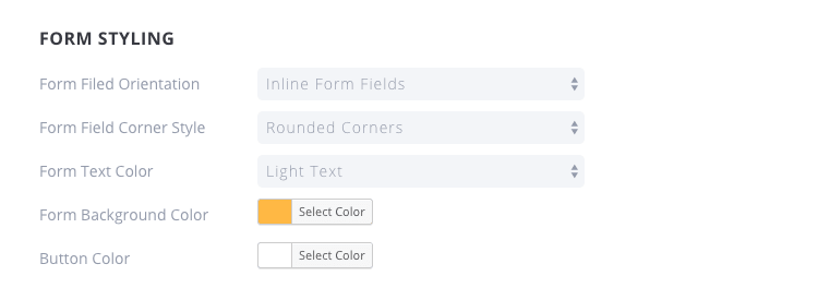 Bloom: Form Styling