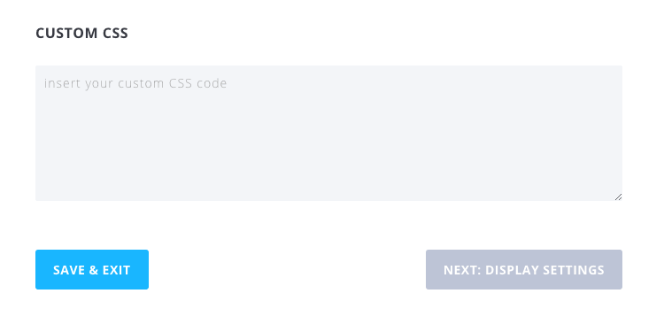 Bloom: Custom CSS