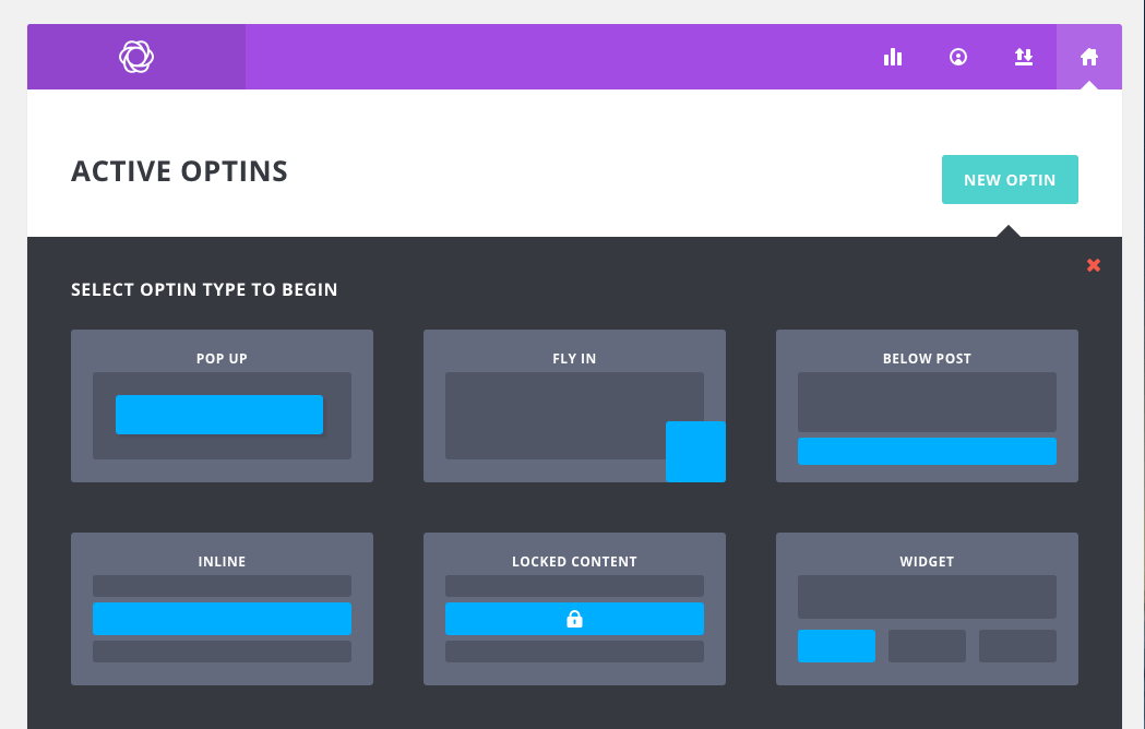 Bloom: Select Optin Style