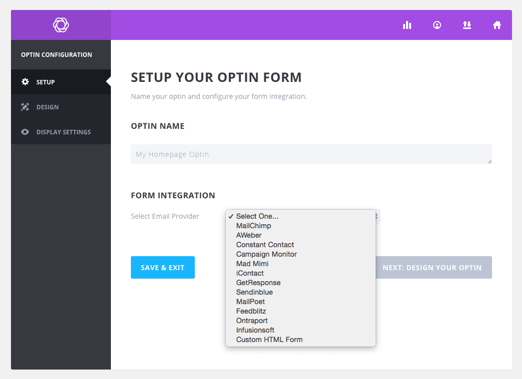 Bloom: Newsletter Name & Provider