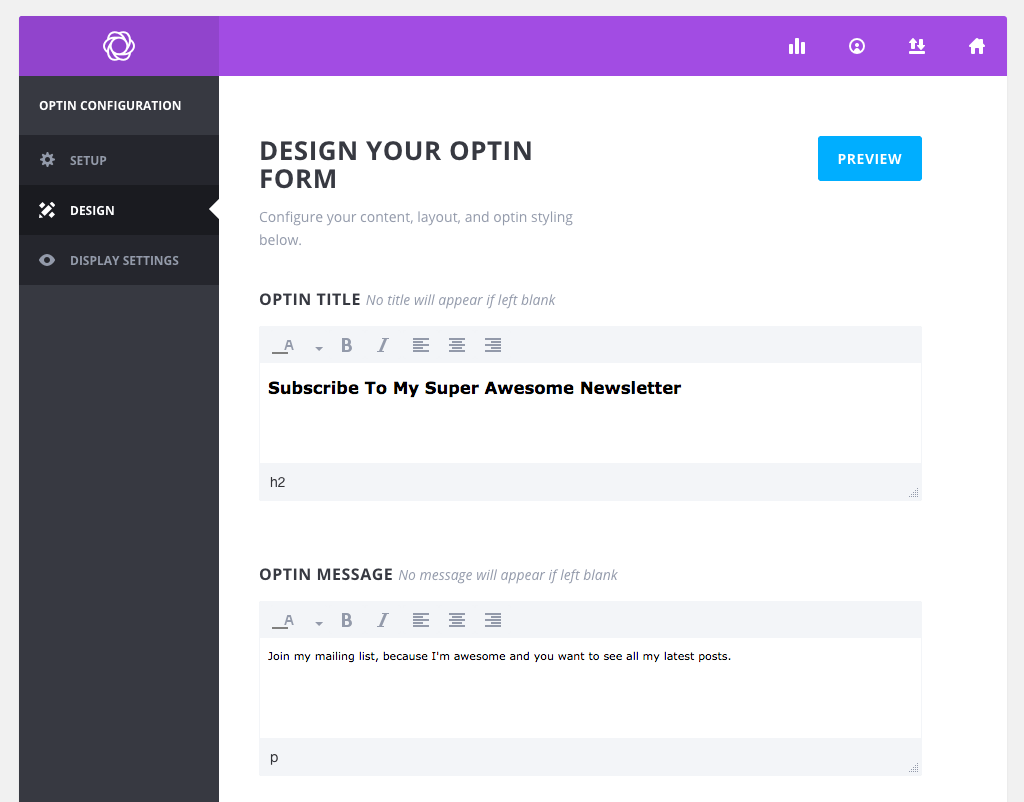 Bloom: Custom Text