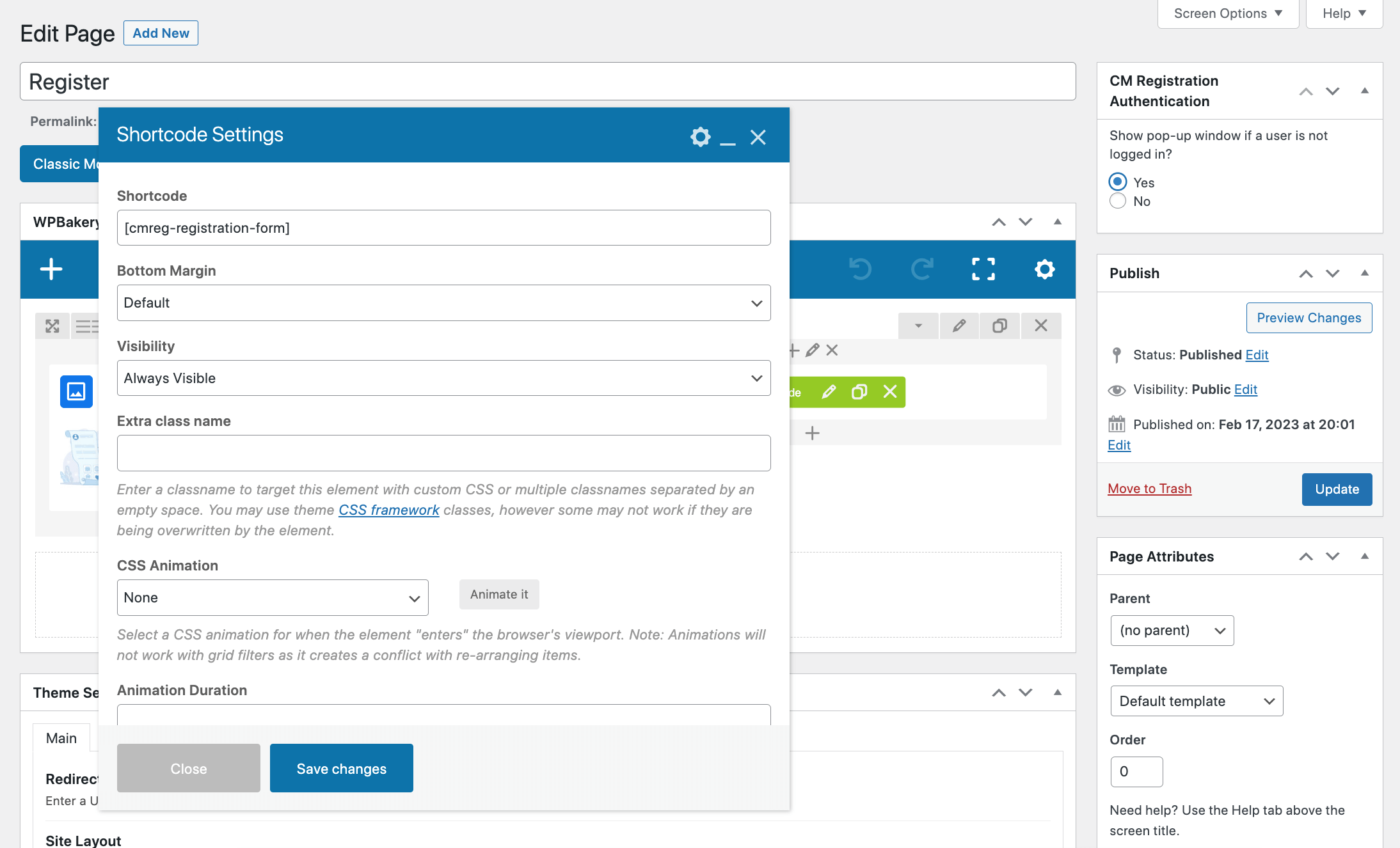 CM Registration Pro: Create a Registration Page