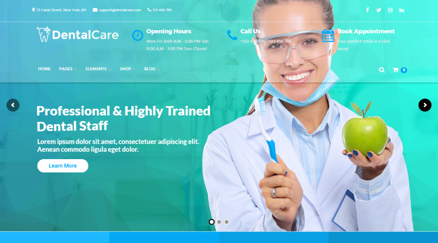 Dental Care Dental WordPress Theme Dental Care Dental WordPress Theme