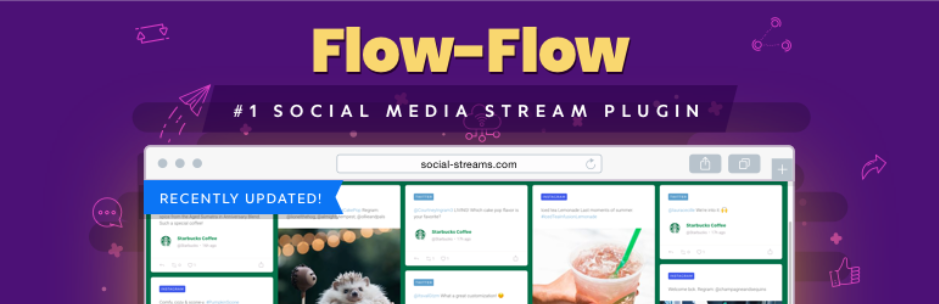 Flow-Flow Social Feed Stream WordPress plugin