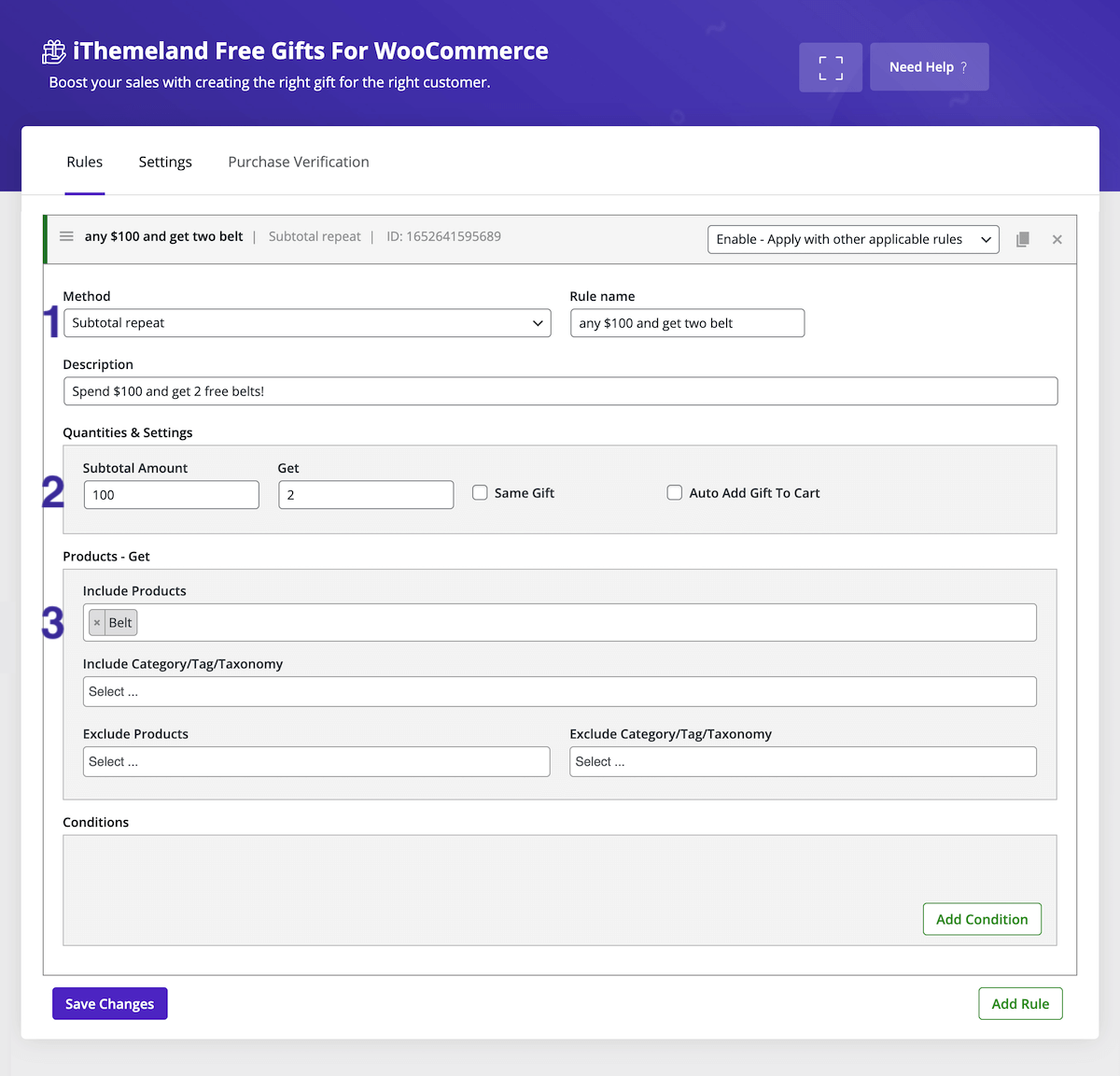Free Gift for After Reaching Cart Total Free Gift for After Reaching Cart Total