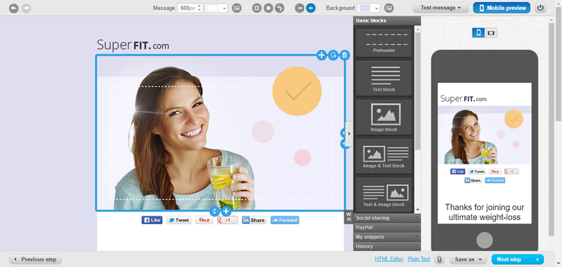 getresponse-newsletter-builder