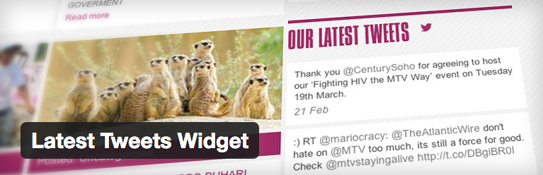 latest-tweets-plugin