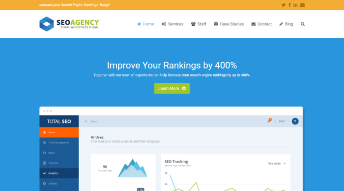 SEO Agency - Total WordPress Theme SEO Total WordPress Theme