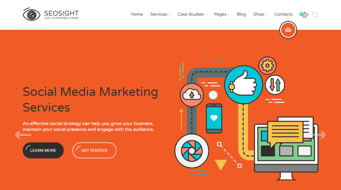 Seosight - Digital Marketing Agency WordPress Theme Seosight - Digital Marketing Agency WordPress Theme