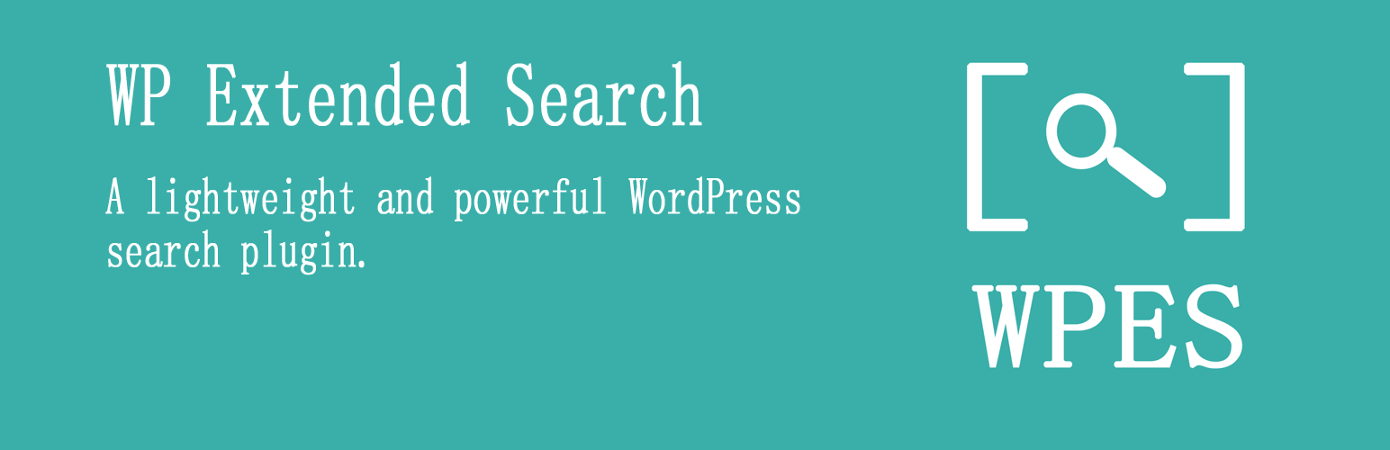 WP Extended Search