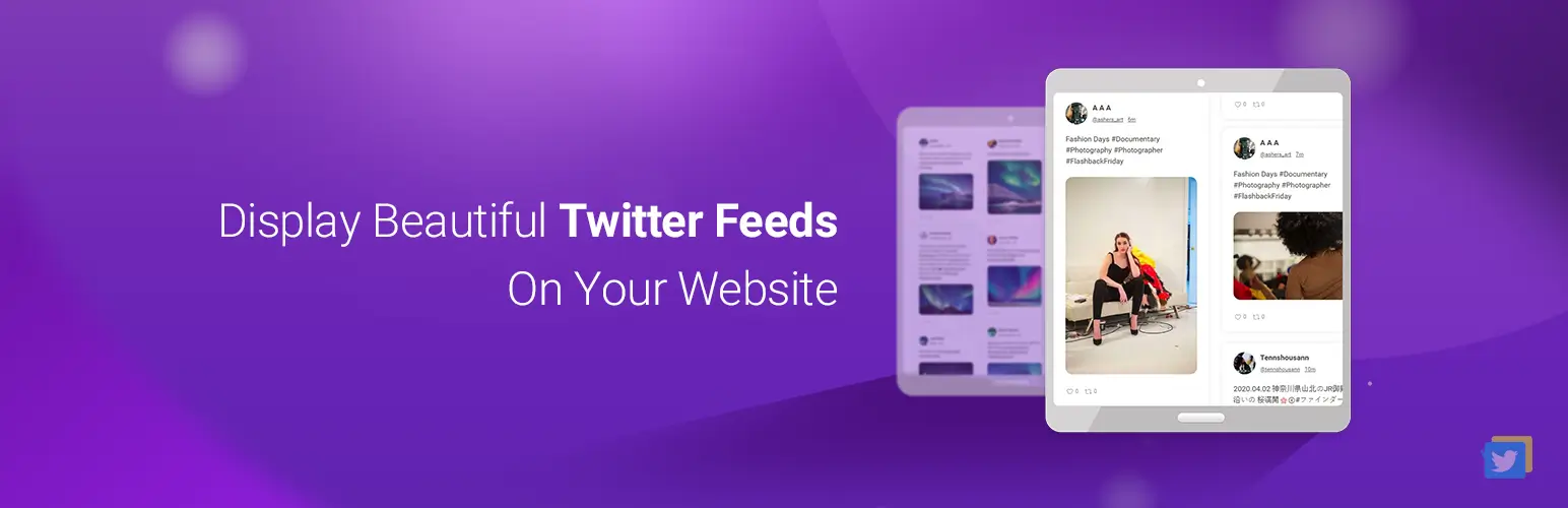 Ray Social Feeds For Twitter WordPress plugin